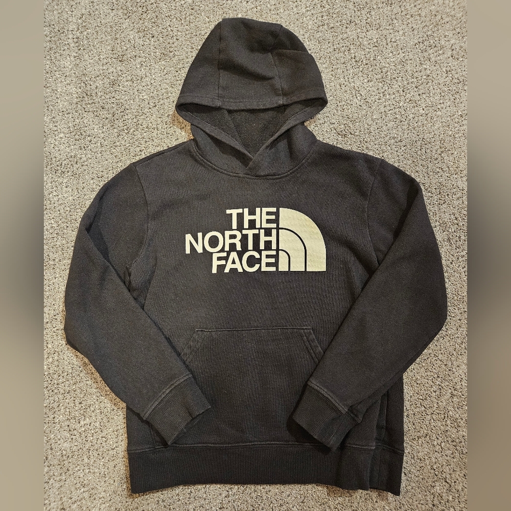 The North Face Black Hoodie Boys 12